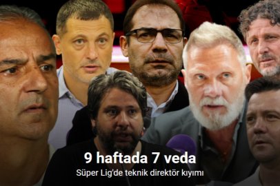 SÜPER LİG’DE TEKNİK DİREKTÖR KIYIMI: 9 HAFTADA 7 AYRILIK