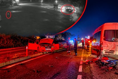 ALKOLLÜ SÜRÜCÜ ORTALIĞI SAVAŞ ALANINA ÇEVİRDİ: 4 YARALI