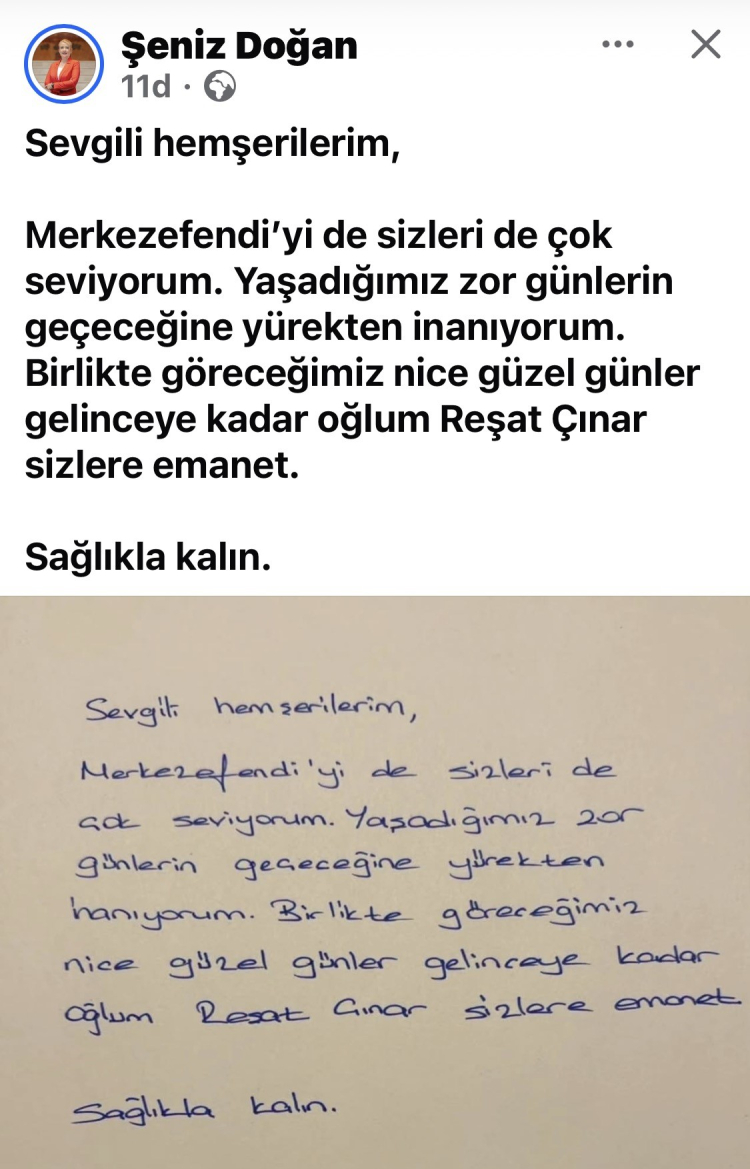 Şeniz Doğan tutuklandı