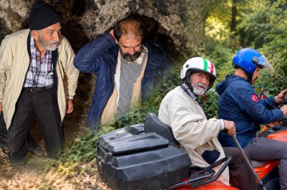 ULUDAĞ’DA MAĞARADA YAŞAYAN ADAMI 83 YAŞINDAKİ BABA KURTARDI